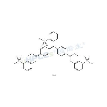 亮蓝标准品丨CAS号：3844-45-9丨高纯度